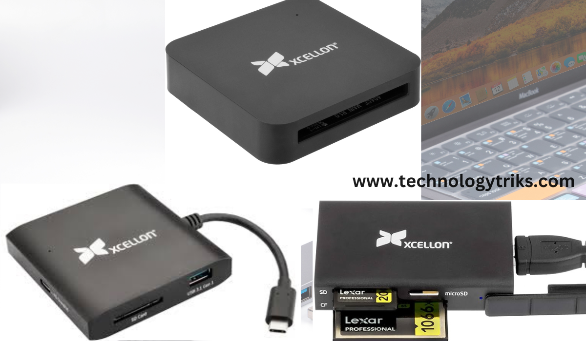 Xcellon dual usb 3.1 card reader/reg