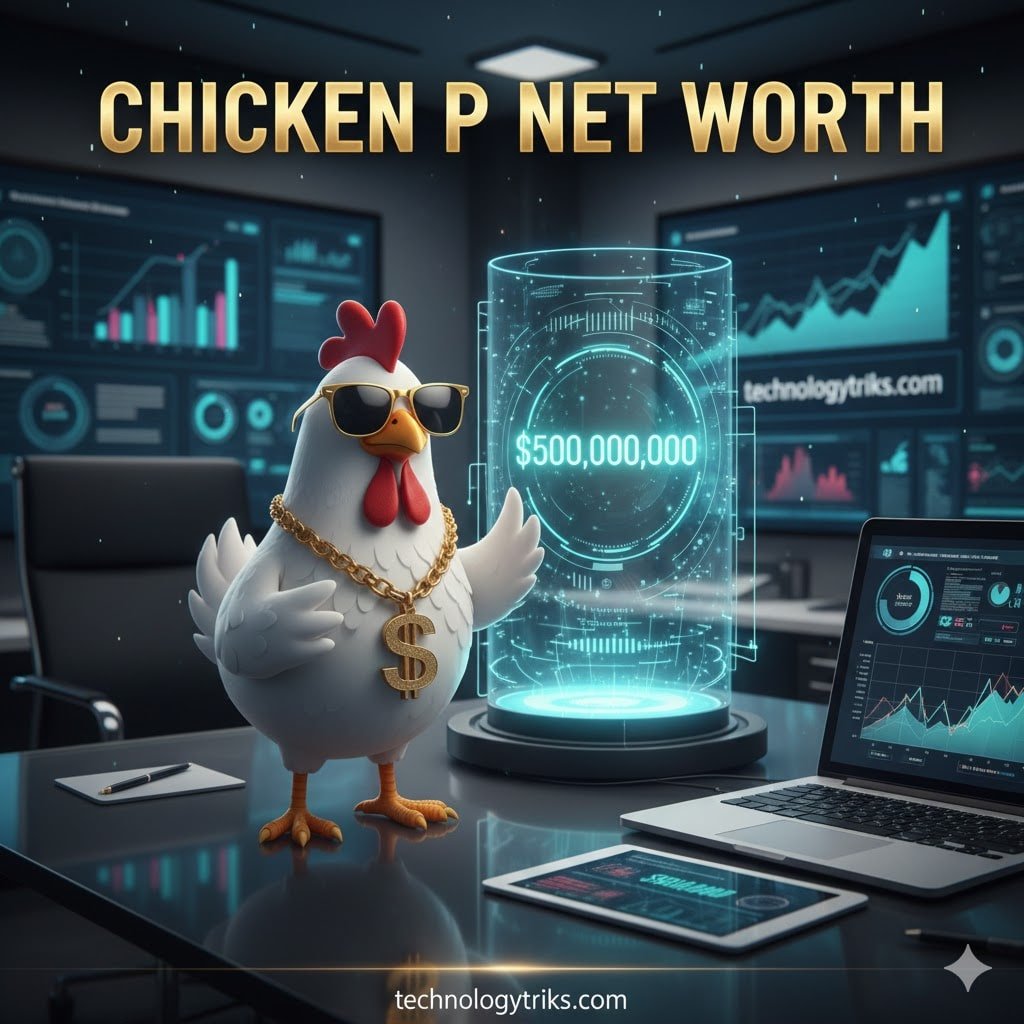 chicken p net worth